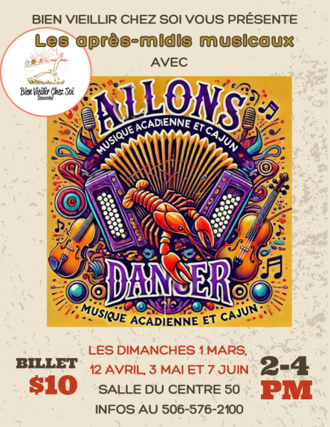 Les après-midi musicaux avec "Allons danser !"