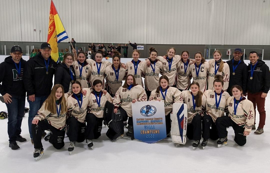 NB 14 ans Brine championnes 17 avril 2022