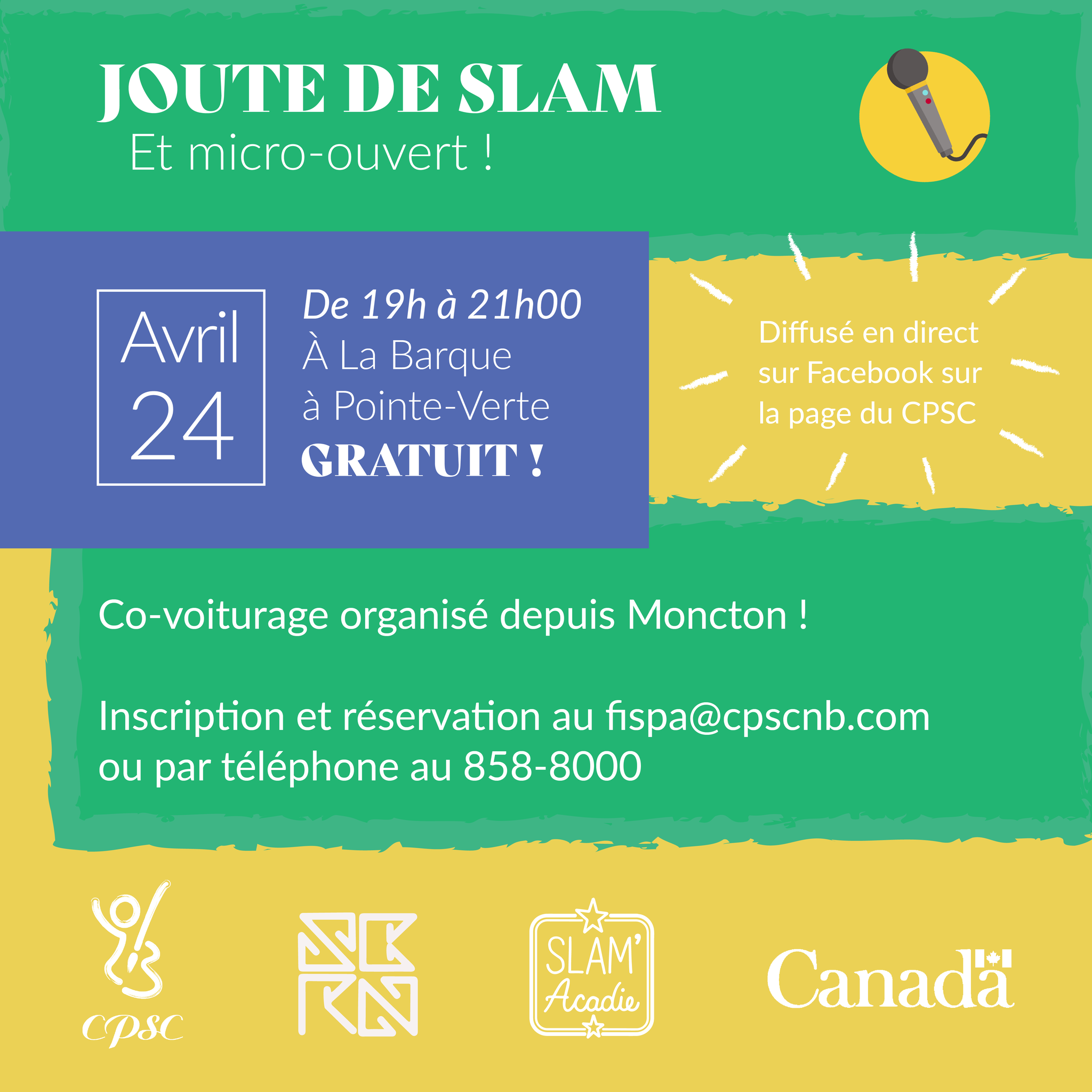 Le collectif Slam'Acadie continue sur sa lancée Image 1