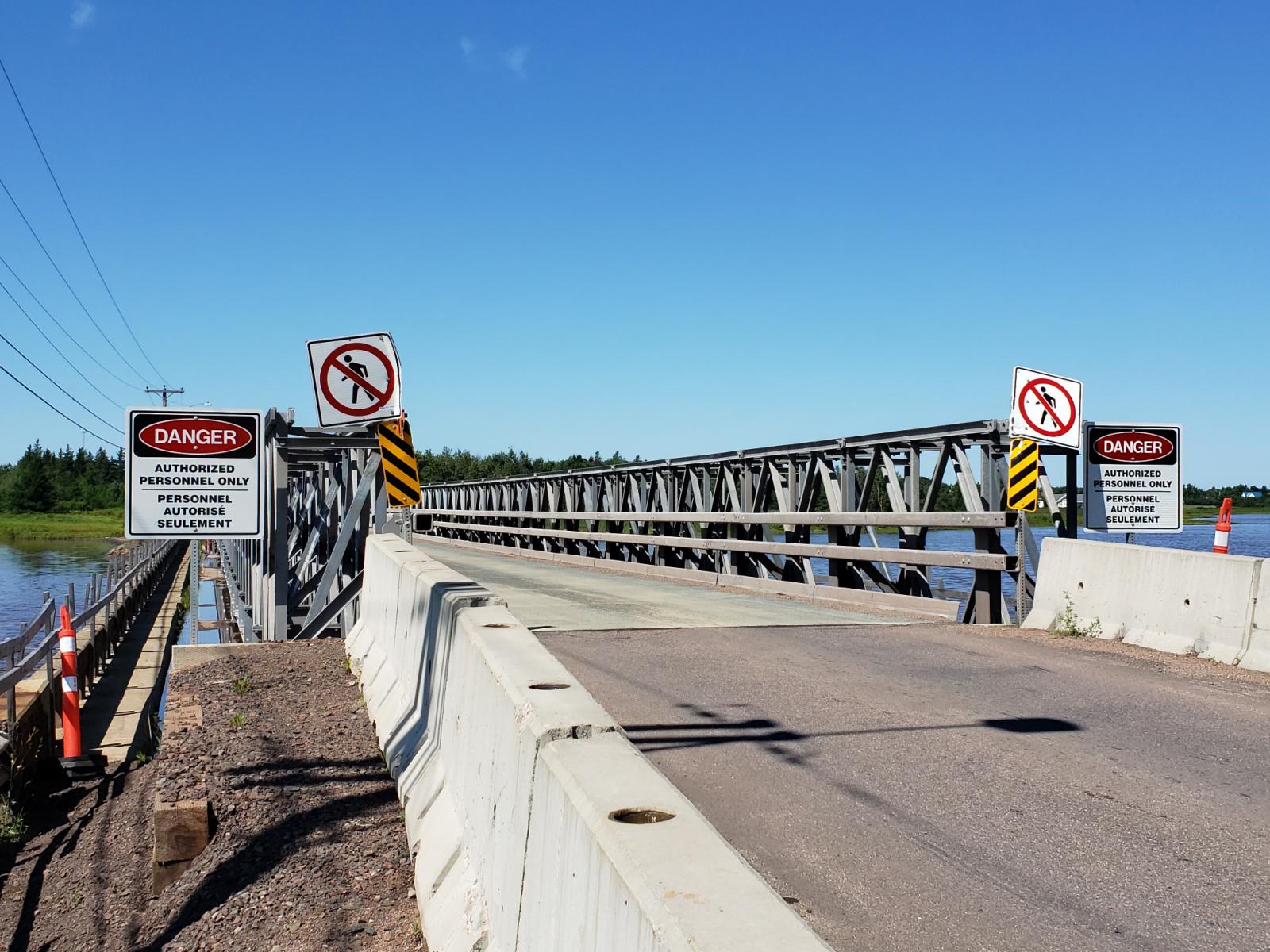 Un pont à une voie sera fermé à la circulation Image 1