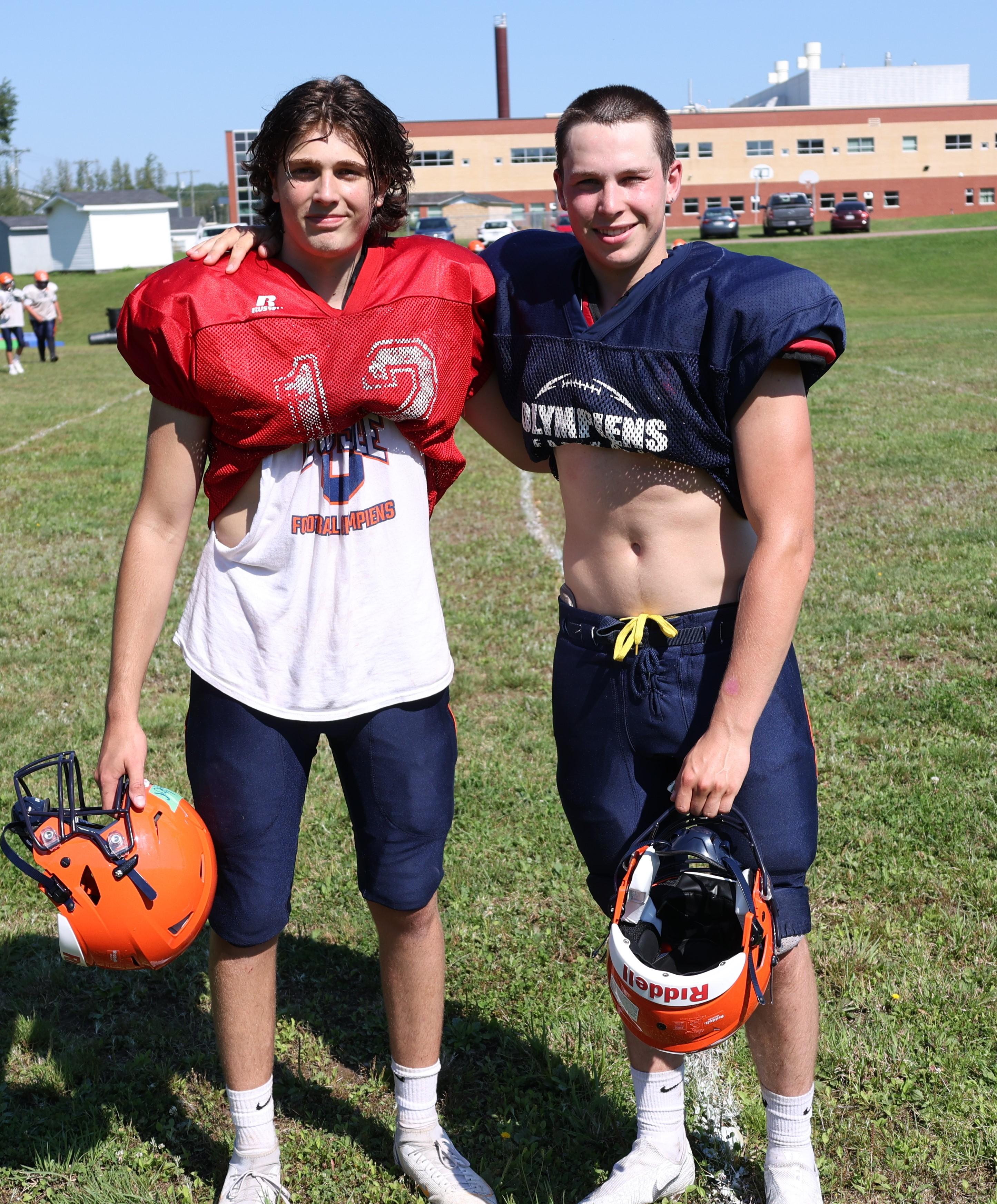 Taylor Boudreau et Braden Taylor