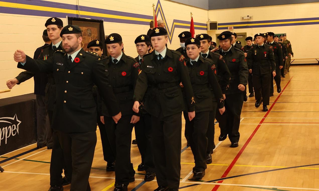 jour du souvenir 2 cadets