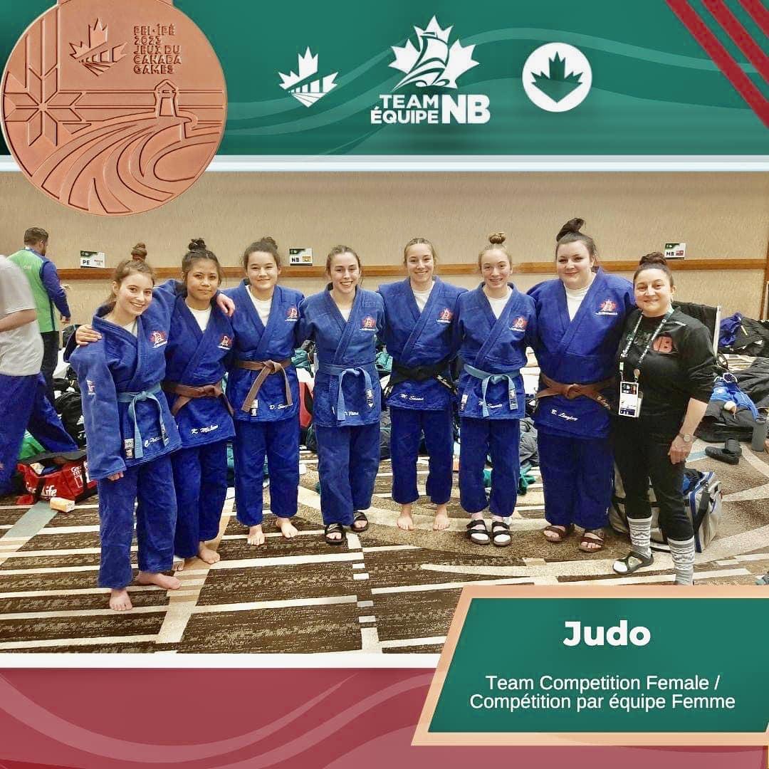médaille bronze équiipe judo 4 mars 2023