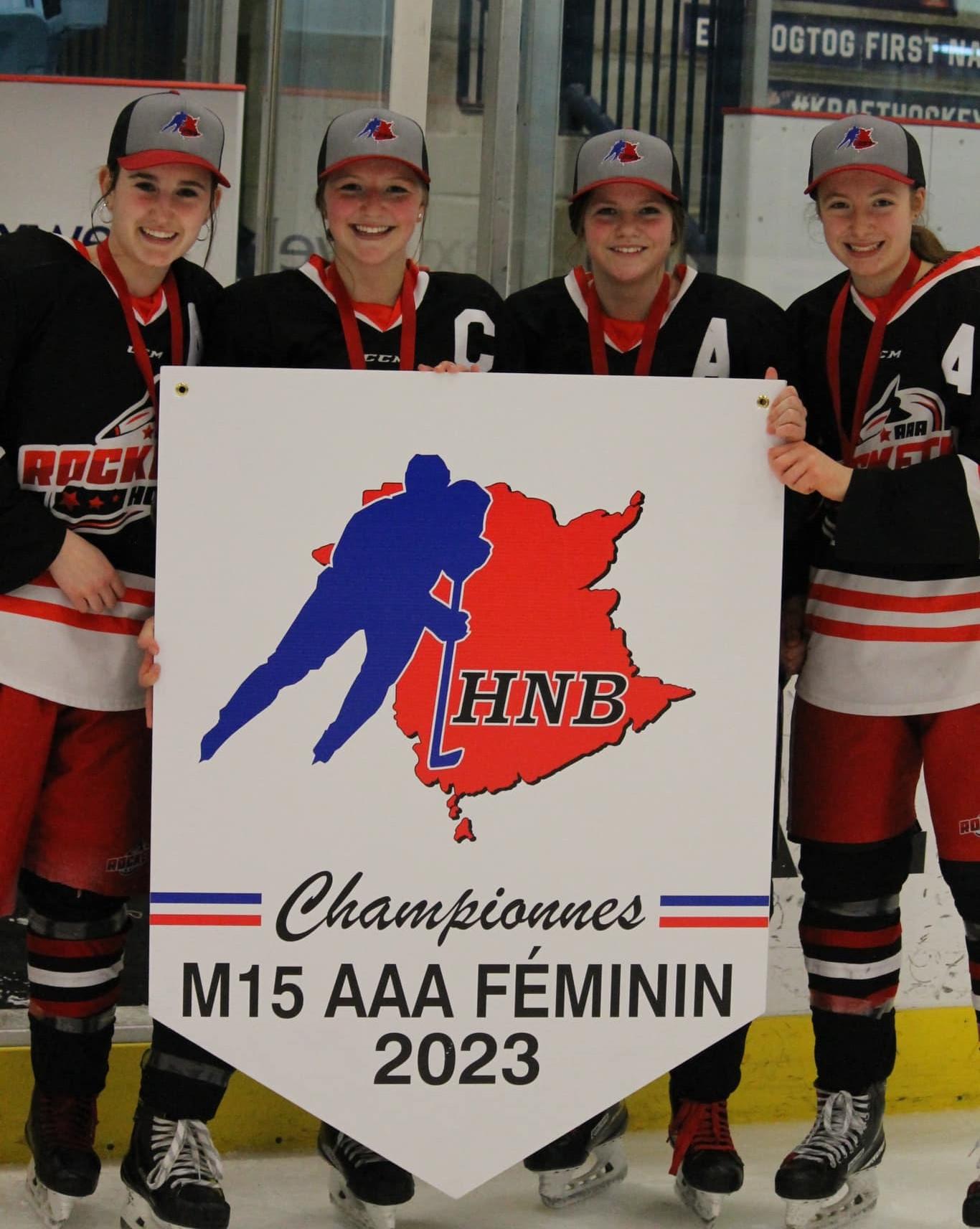 Sports - Les Rockets du Sud-Est sont les championnes -15 ans AAA - Le ...