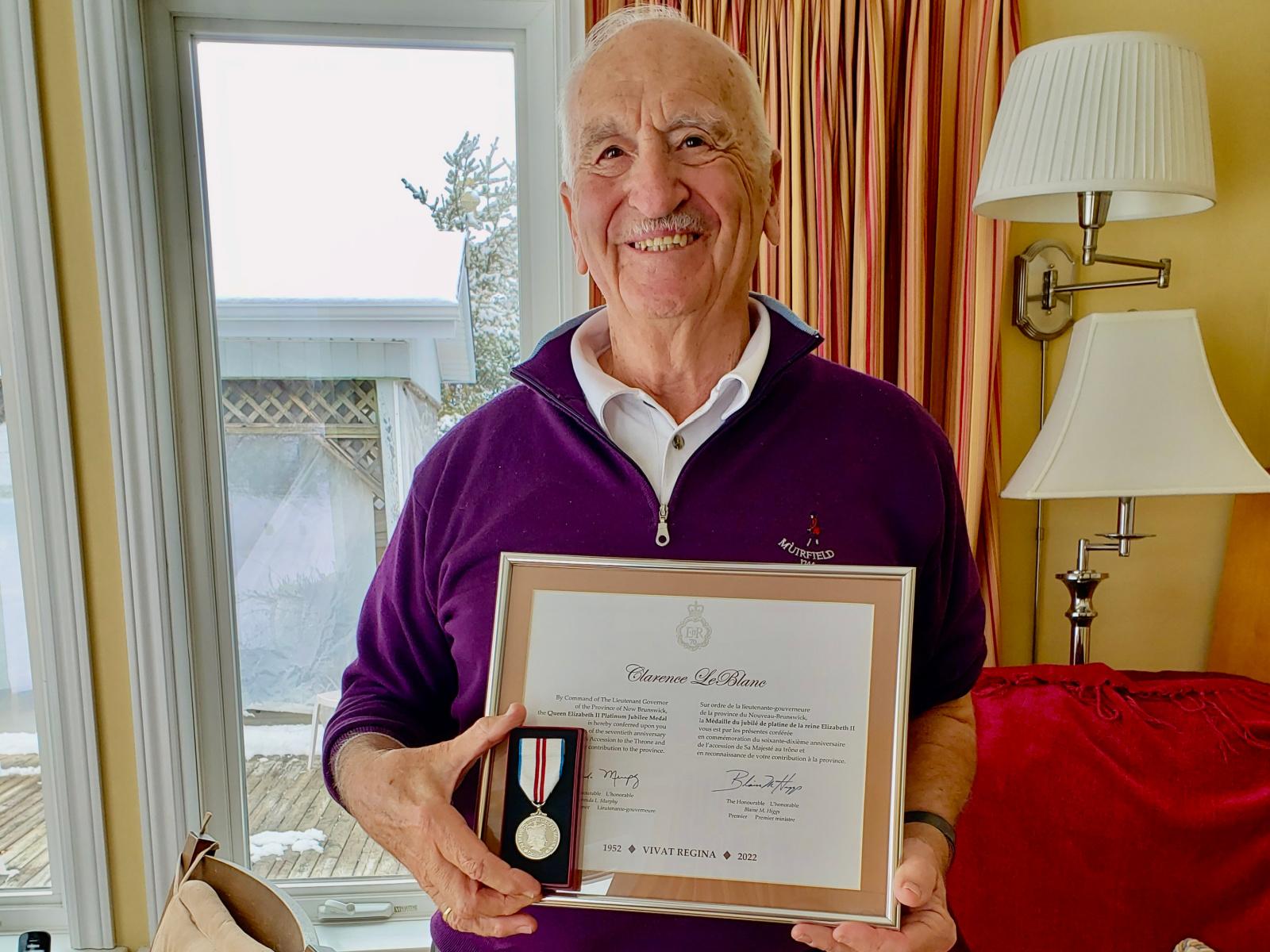 Clarence LeBlanc : « à travers moi, on rend hommage aux ... Image 1