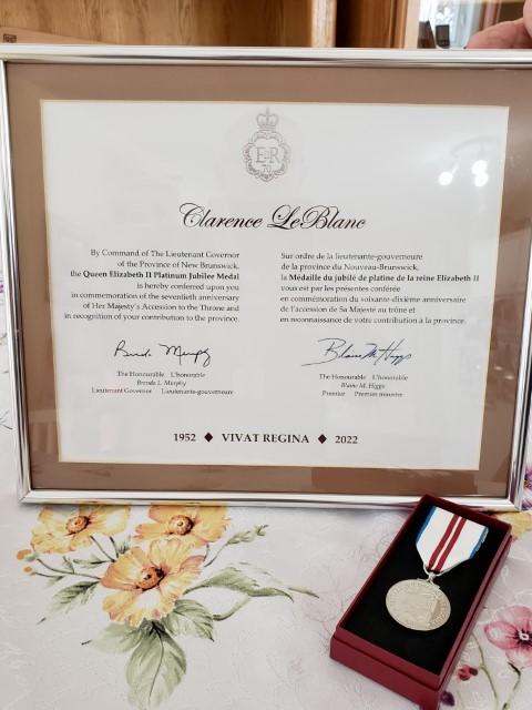 Medaille Clarence Small