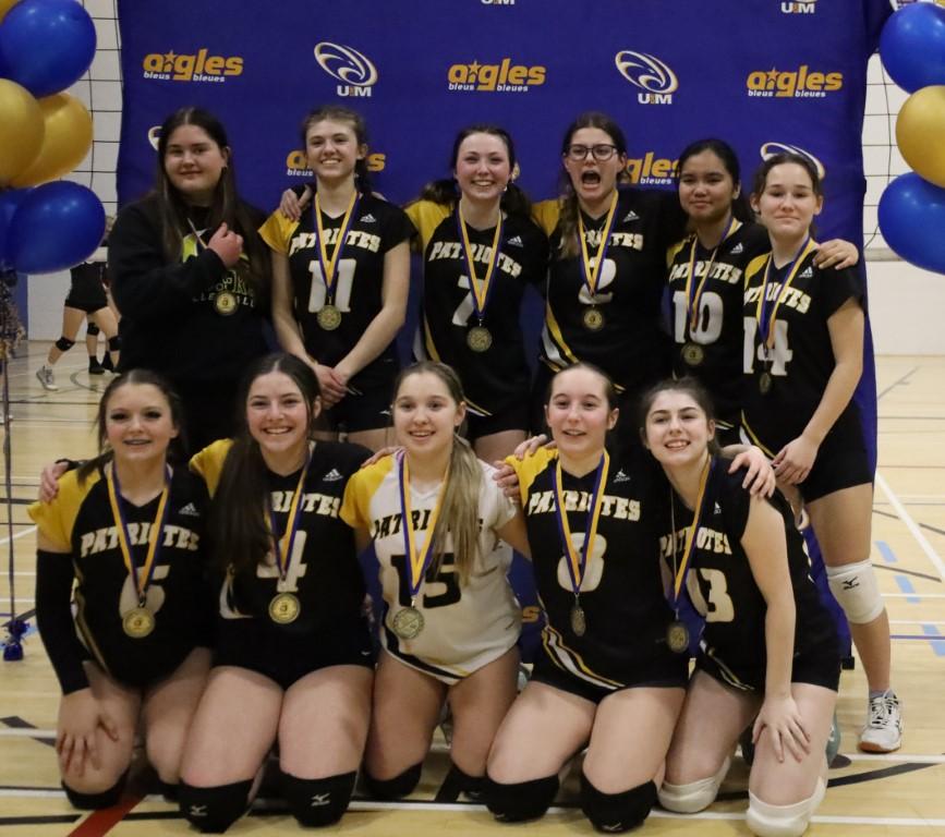 Patriotes junior volleyball 2022 2023 Medium
