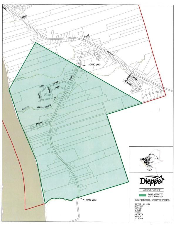Map dieppe