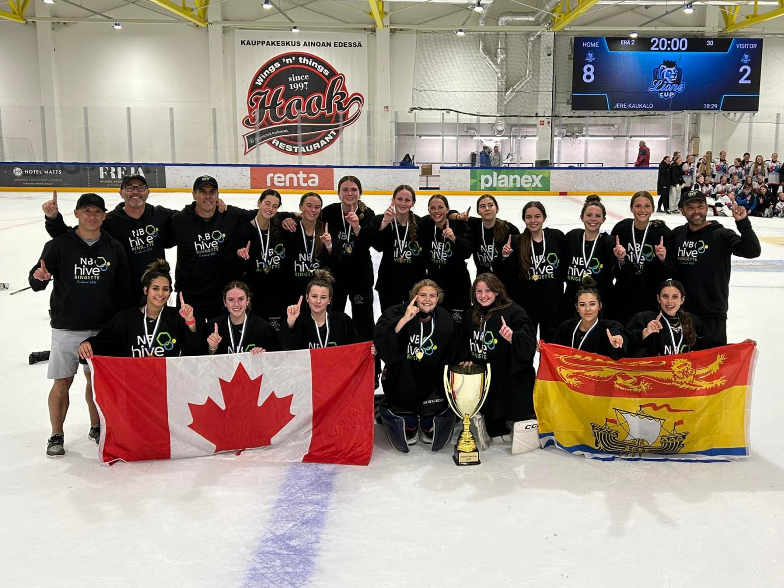 NB Hive remporte la Lions Cup à Espoo en Finlande Image 1