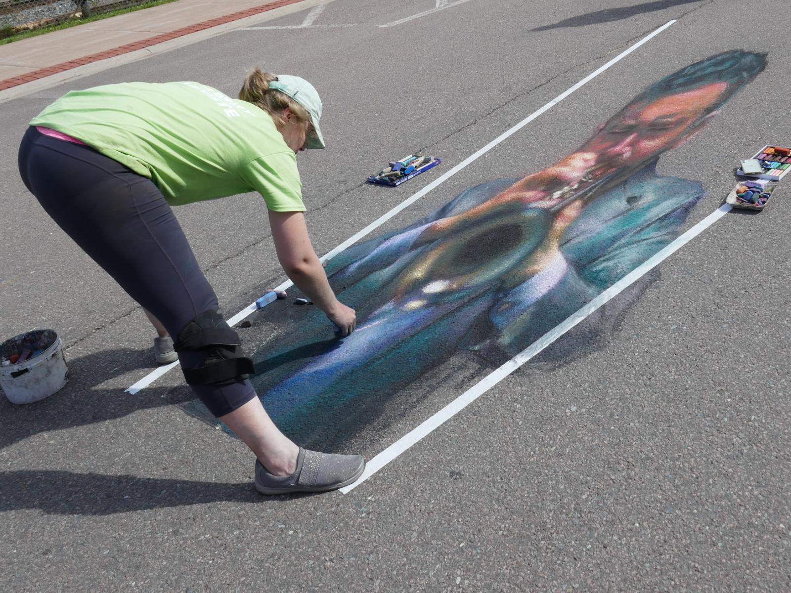 Succès du 1er Festival de peinture de rue Image 1
