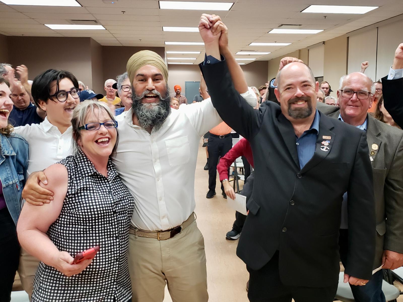 Jagmeet Singh investit Serge Landry pour les prochaines ... Image 1