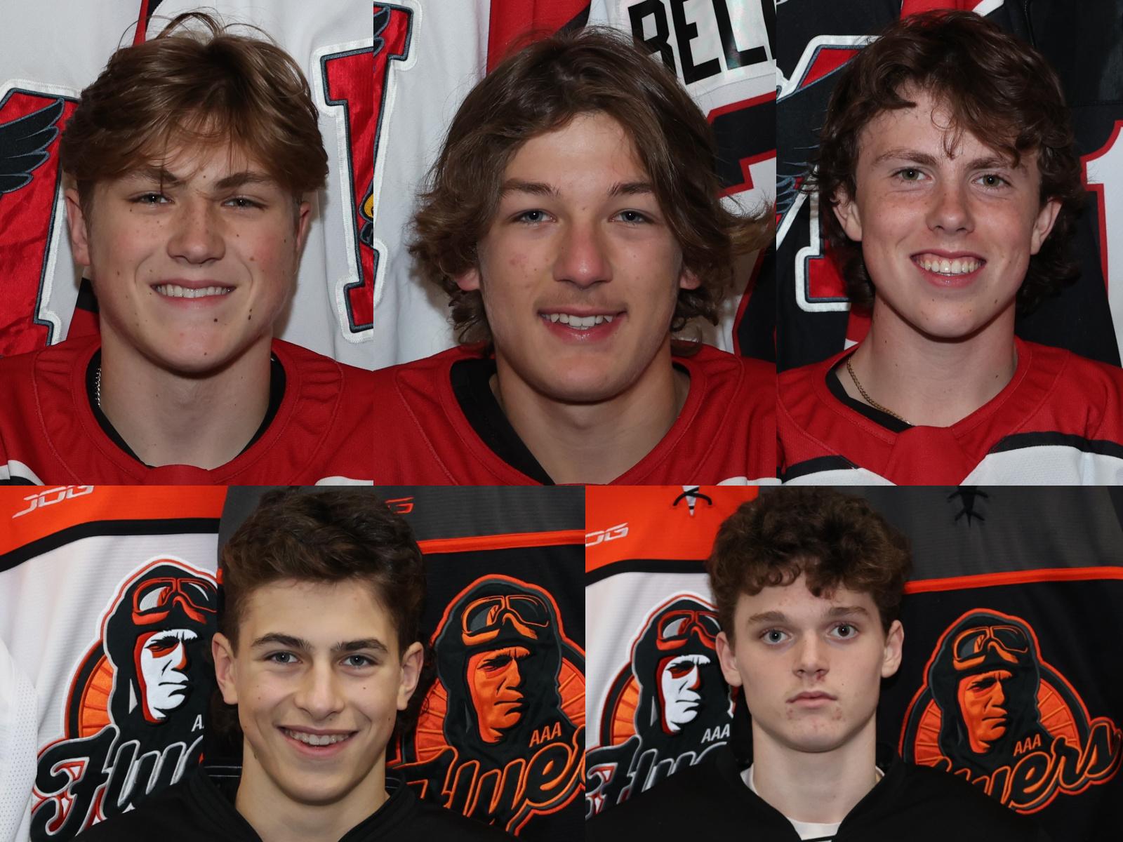 Des hockeyeurs de la région avec Équipe N.-B. Image 1