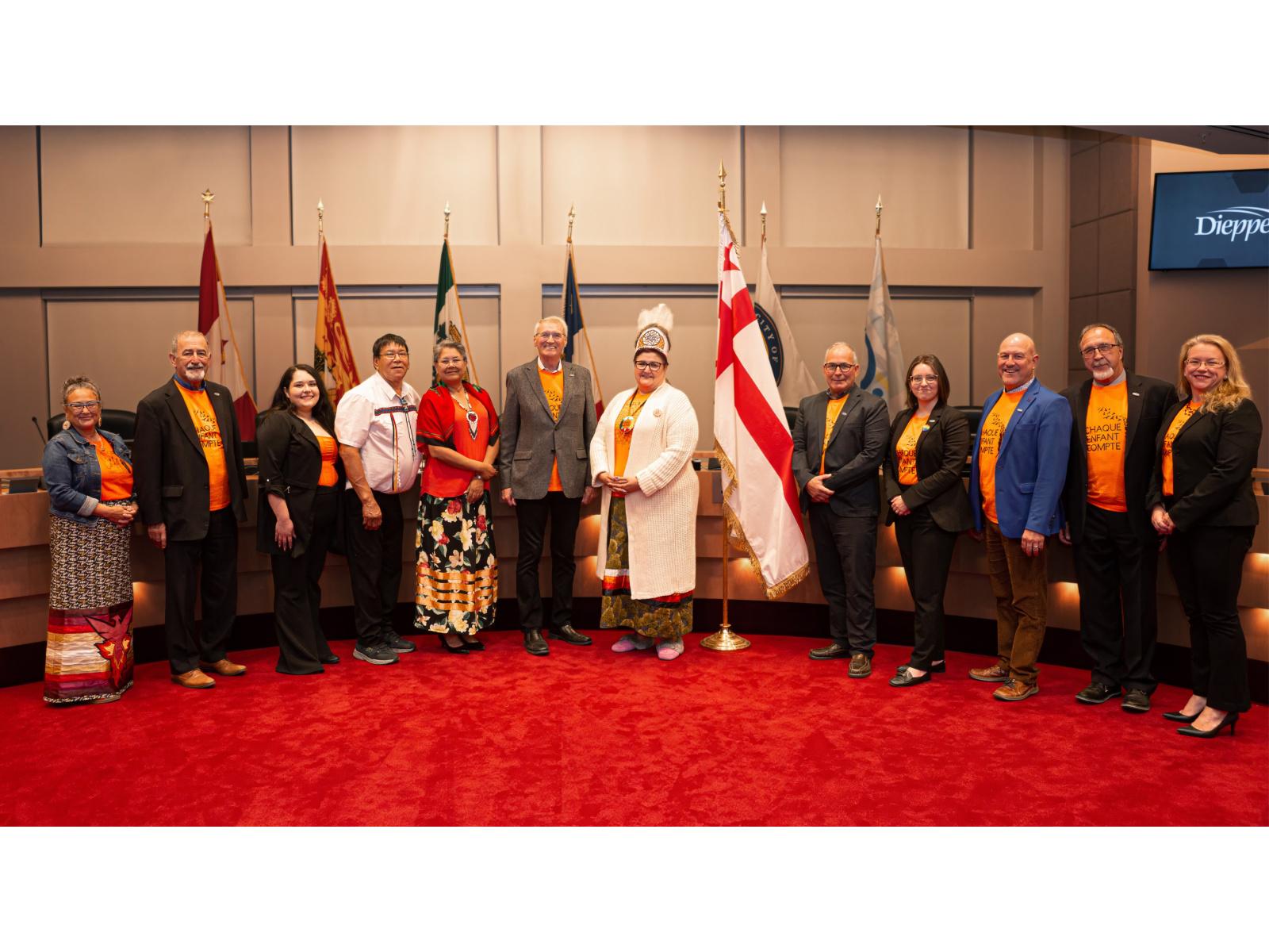 Dieppe installe de façon permanente le drapeau mi'kmaq dans ... Image 1