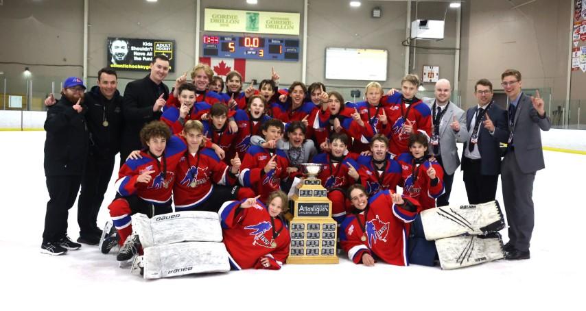 Équipe NB 14 ans gars championne 9 octobre Small