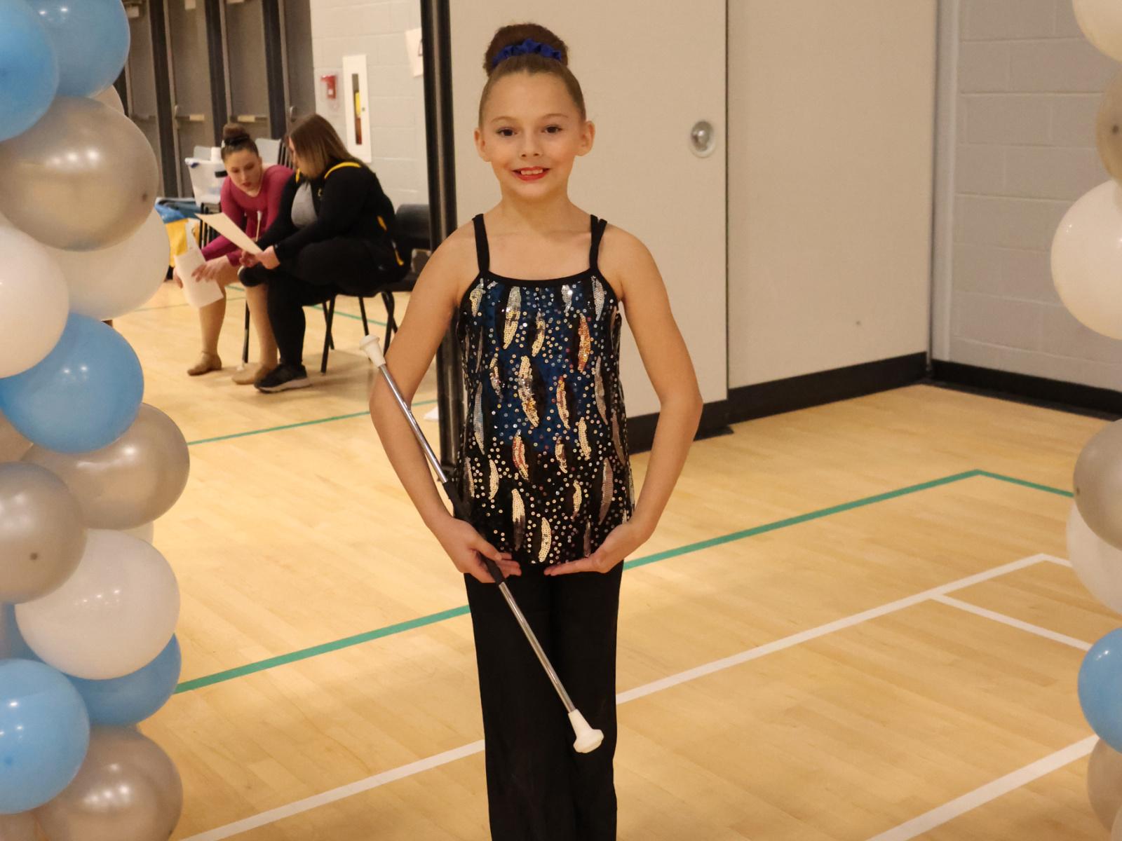 Bâton sportif : Katiana Blanchard apprécie se présenter ... Image 1