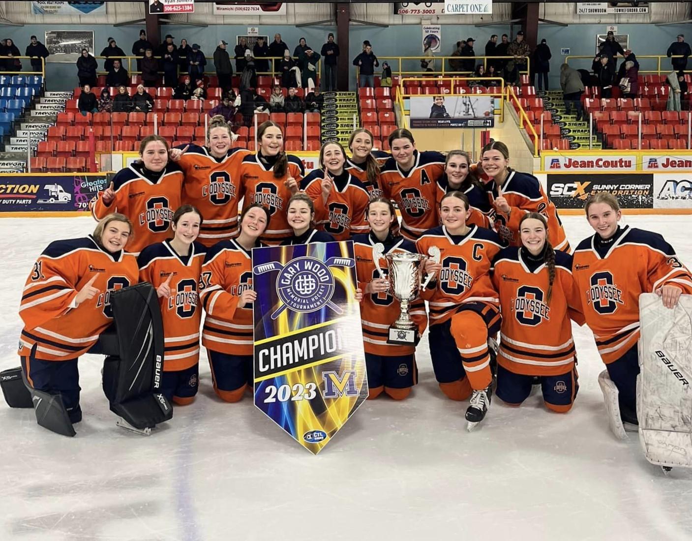 Olympiennes 17 décembre championnes