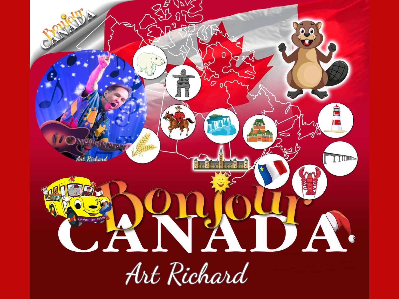 Bonjour Canada : Art Richard lance son 15e album pour le ... Image 1