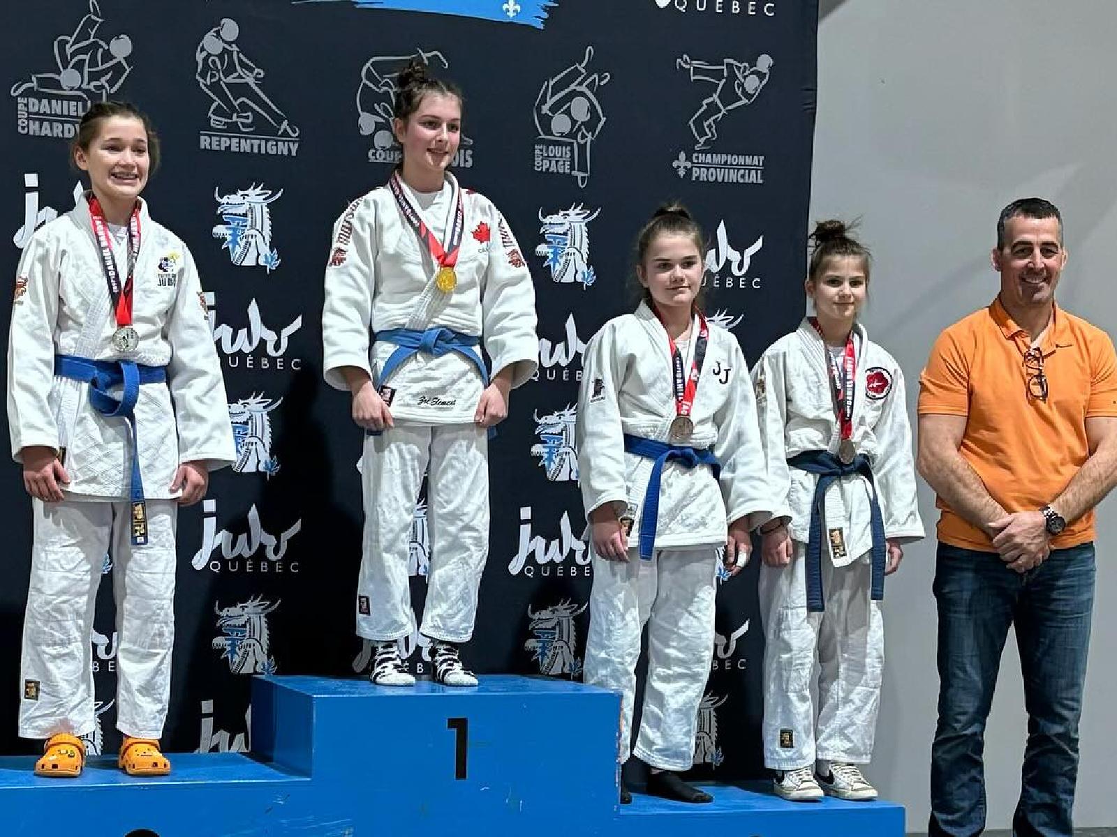 Des judokas en compétition à Québec Image 1