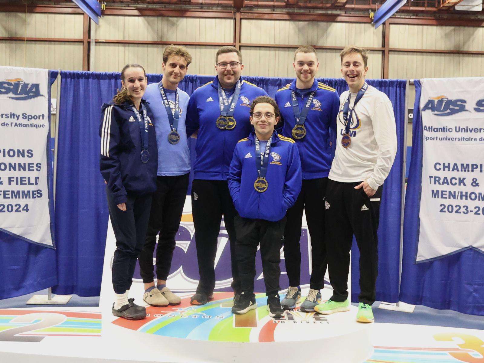 8 médailles en athlétisme pour l’U de M Image 1