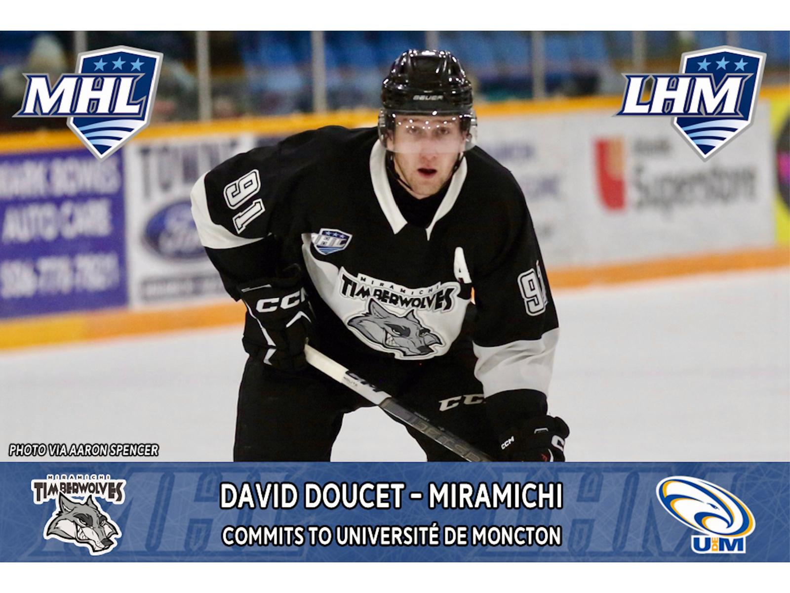 David Doucet rejoint l’Université de Moncton Image 1