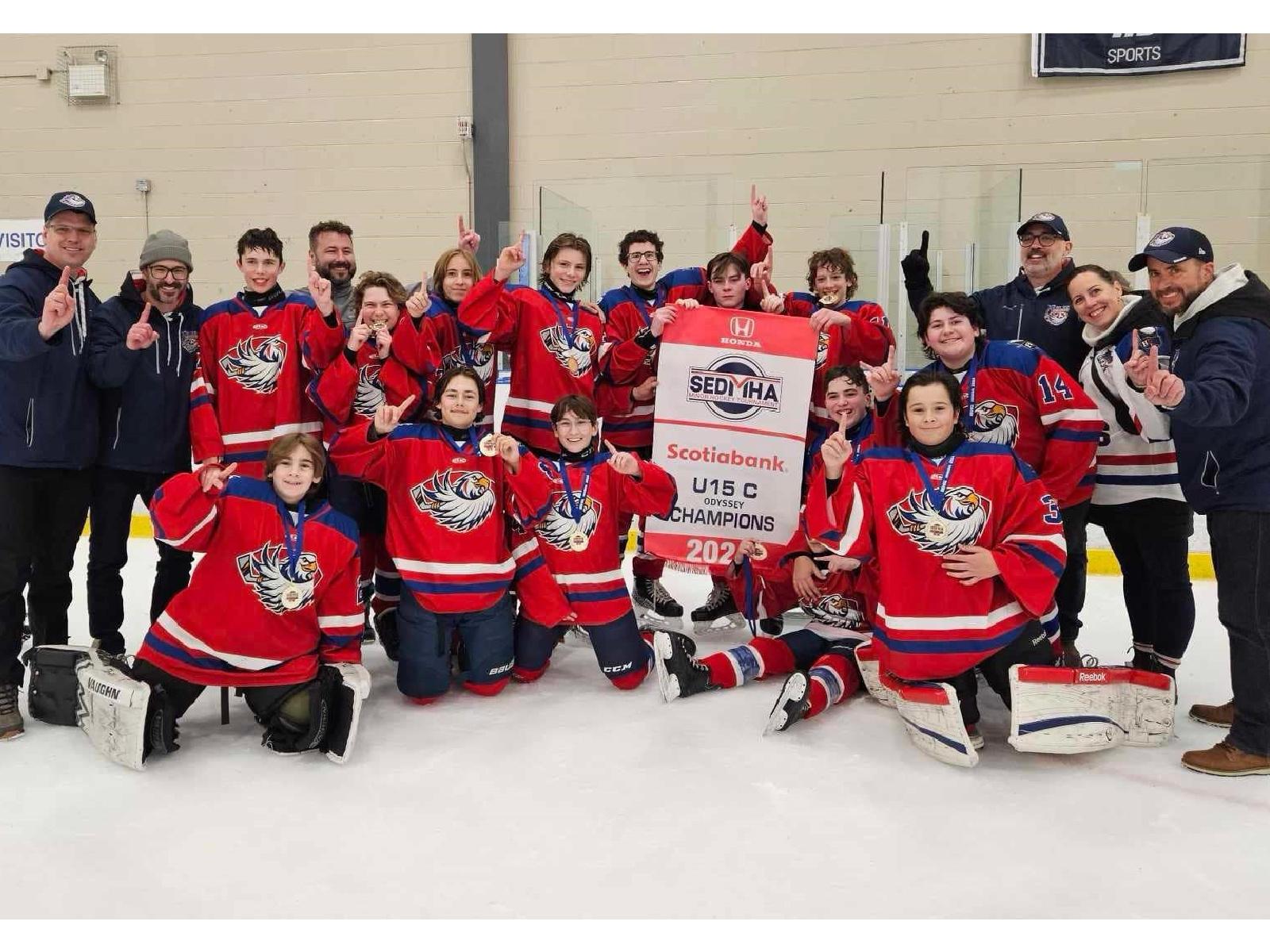 Les Aigles champions à Dartmouth Image 1