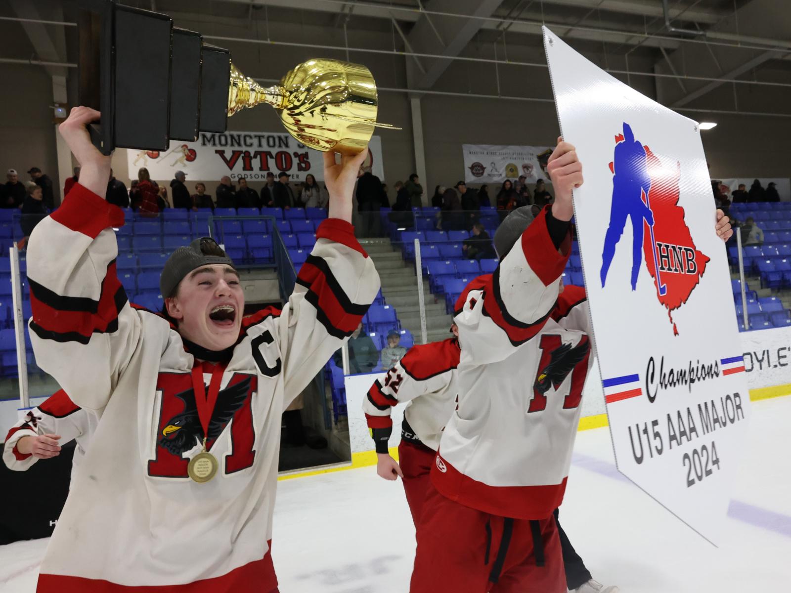 Le championnat du N.-B. aux Hawks de Moncton Image 1