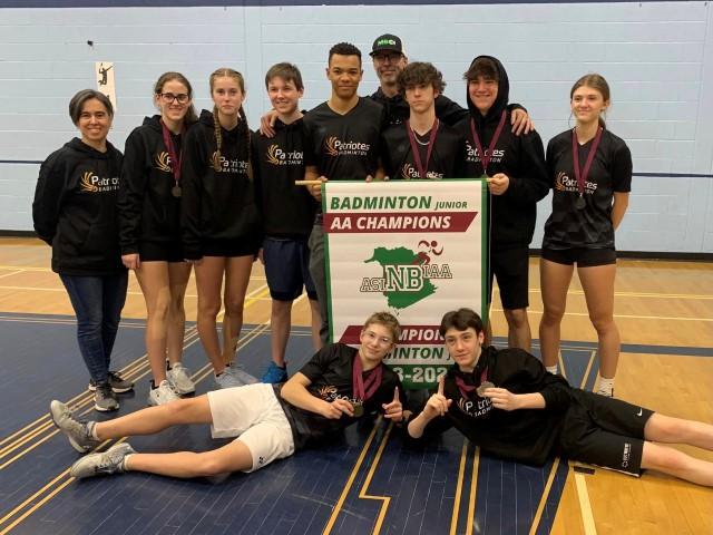 Patriotes juniors champions Small