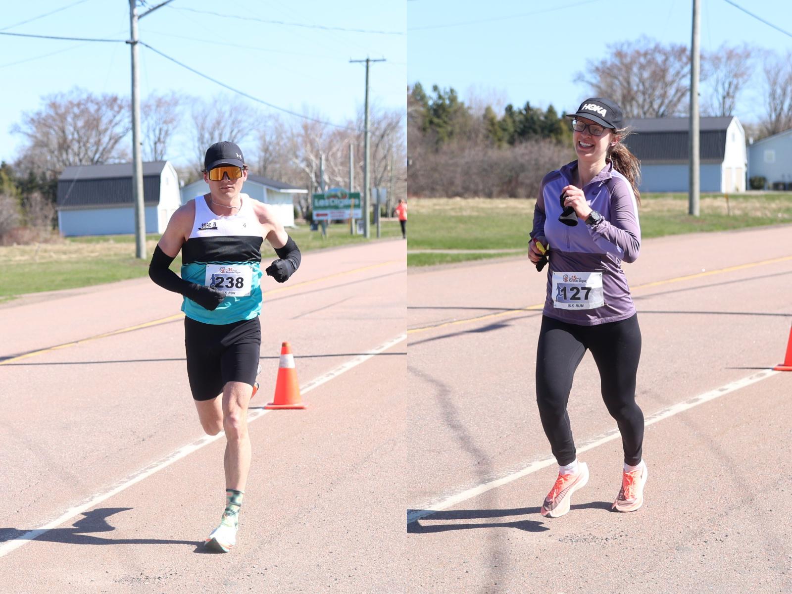 Hudson Grimshaw Surett et Anouk Doiron champions du 15km de ... Image 1