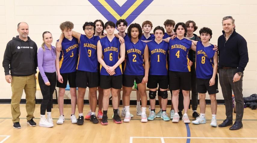 Matadors gars juniors 2023 2024 volleyball Small
