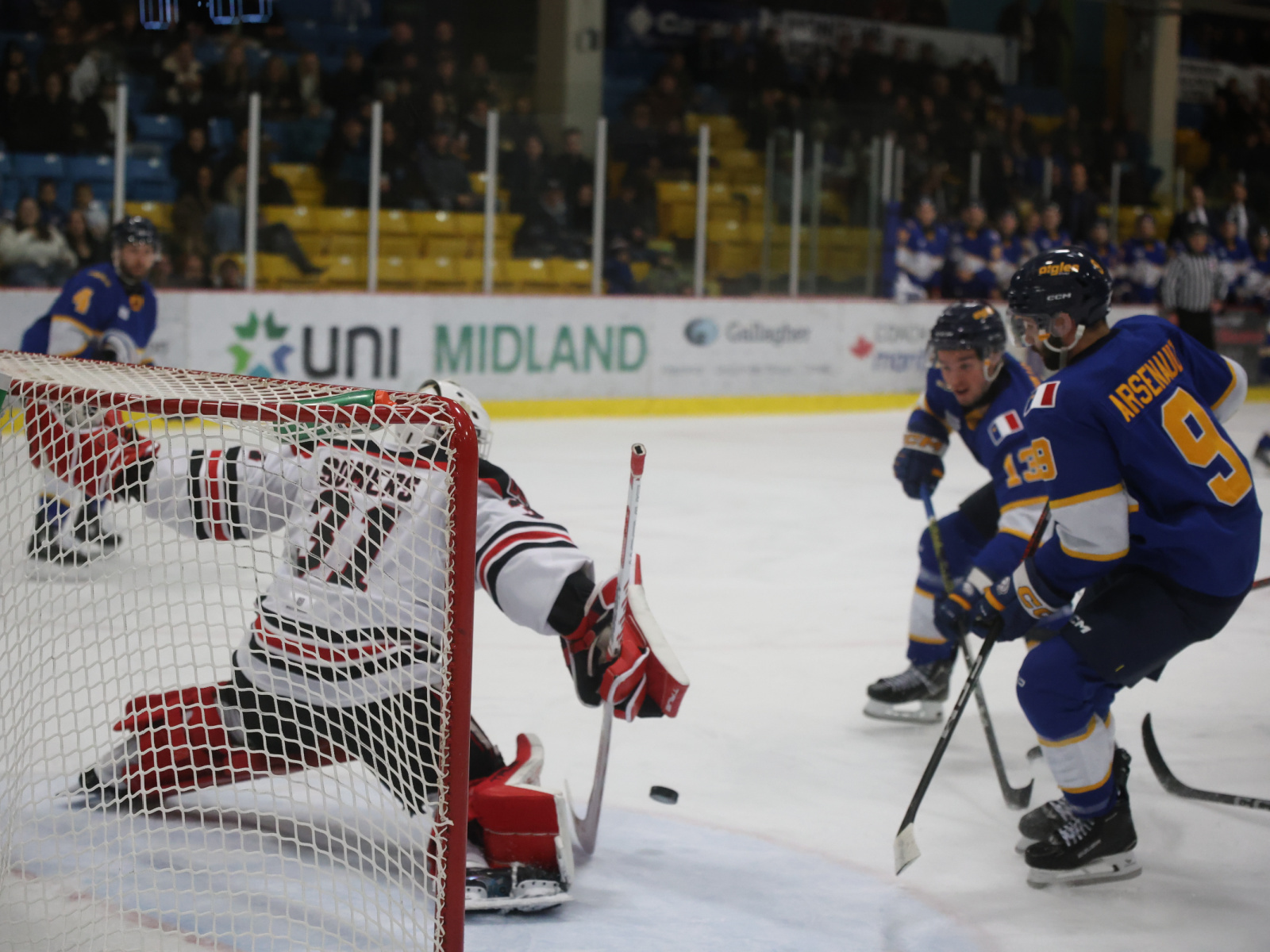 Revers et défaite des Aigles Bleus au hockey Image 1
