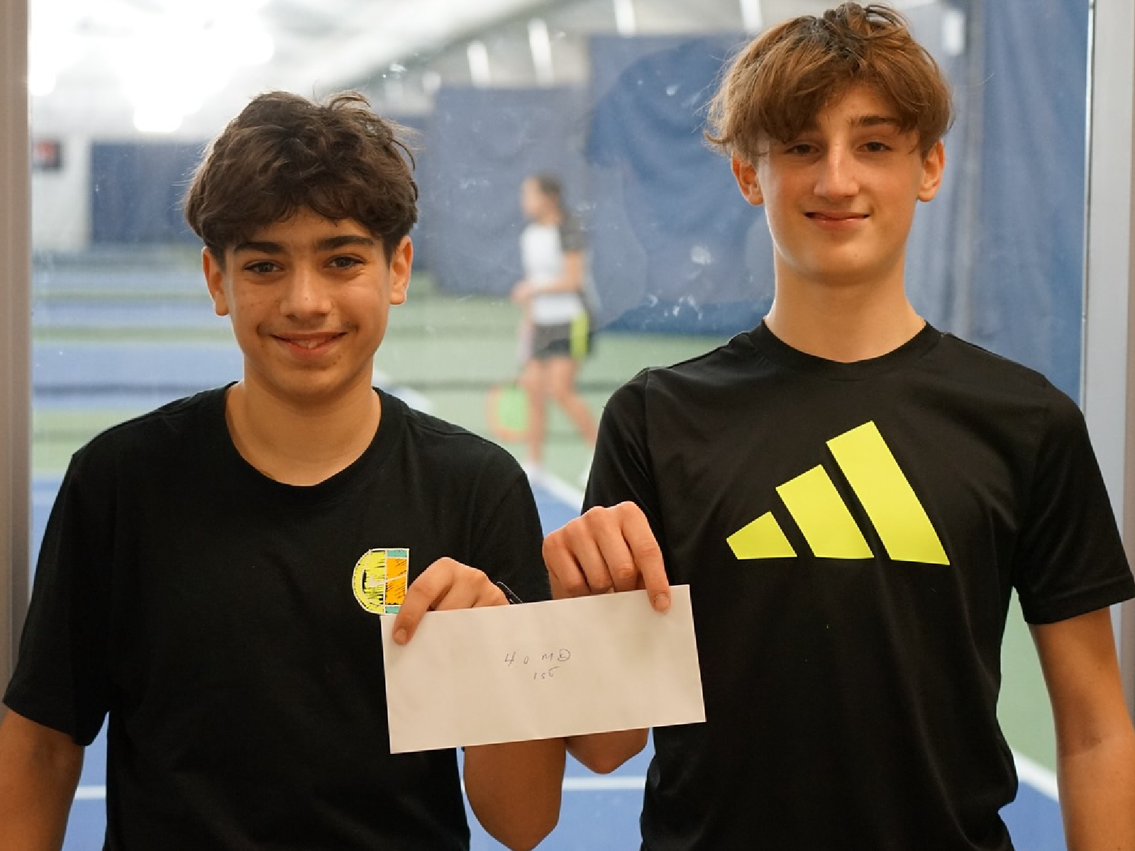 Tennis : Patrick Haché finaliste à deux reprises Image 1