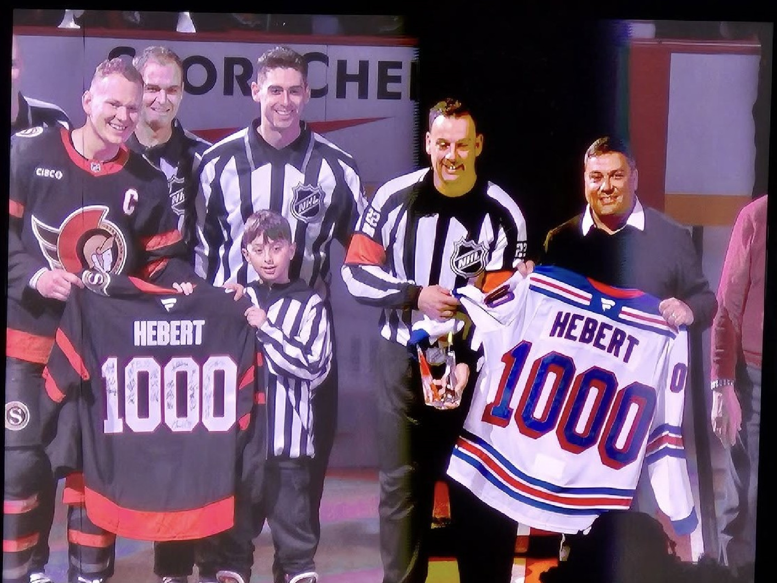 Un 1000e match dans la LNH pour Hébert Image 1