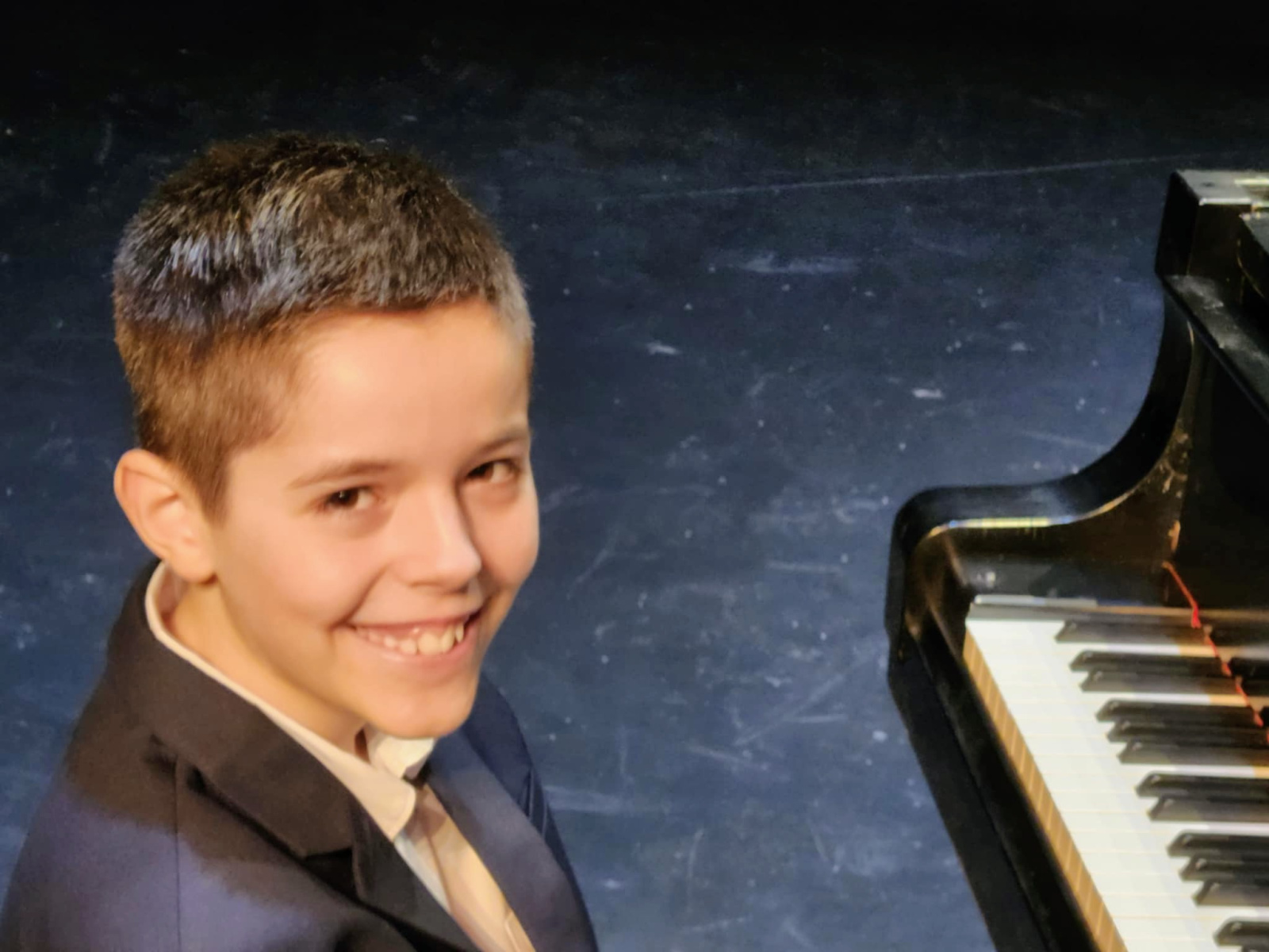 Sébastien Frenette, un pianiste en herbe débordant ... Image 1