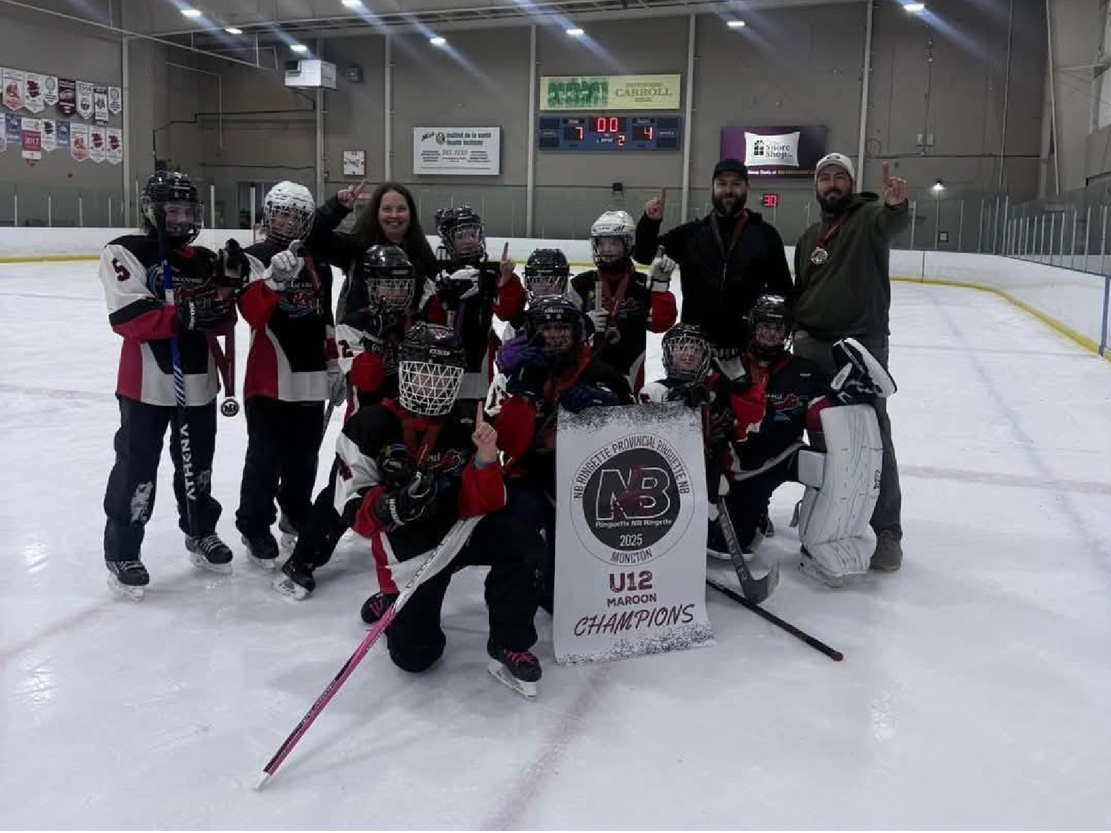 Les championnes provinciales en ringuette connues Image 1