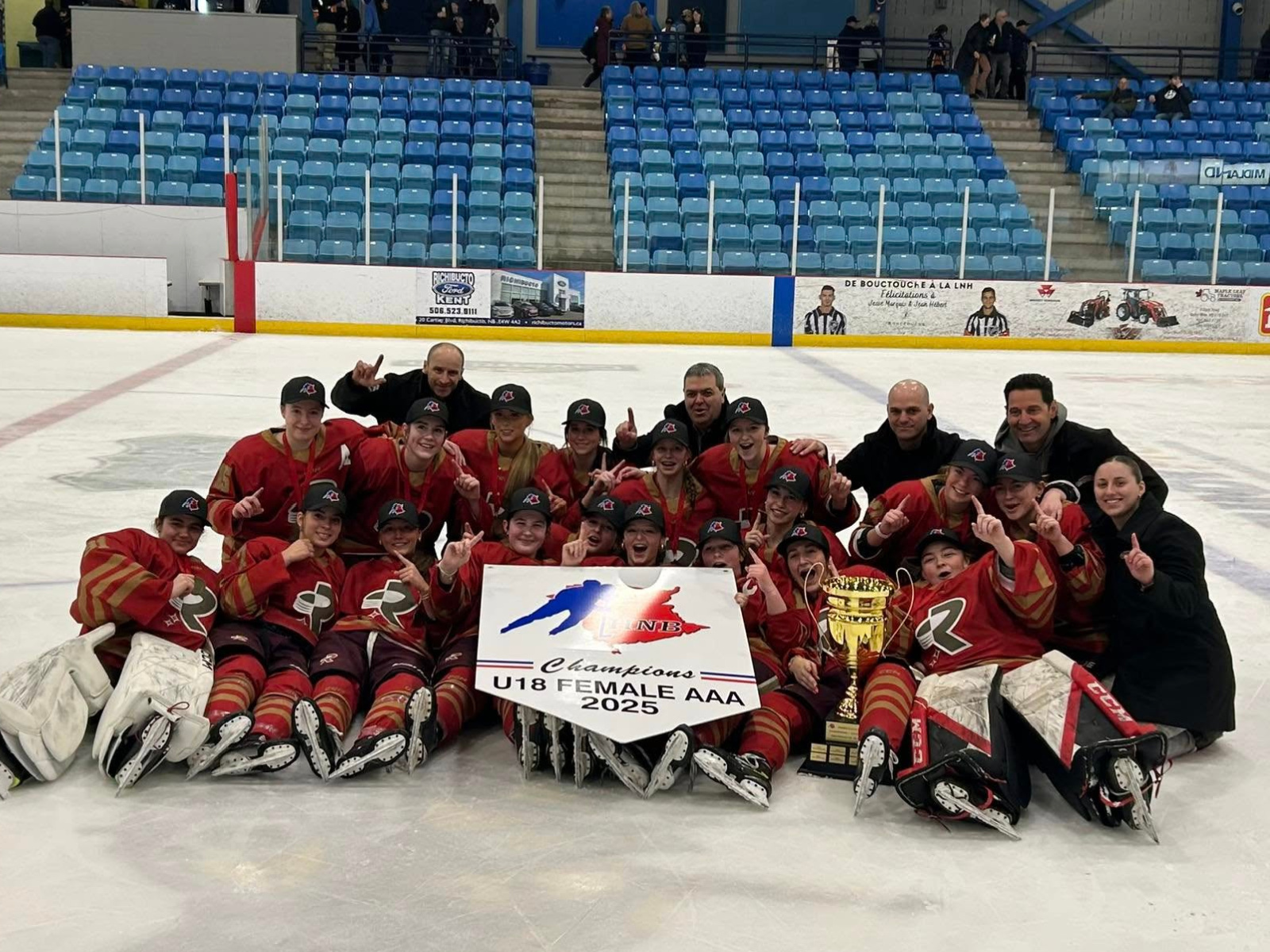 Les Rockets championnes du NB M18 ans Image 1