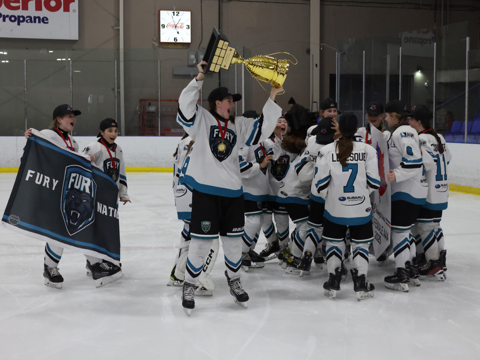 Le Fury de Moncton champion de la division M13 Image 1