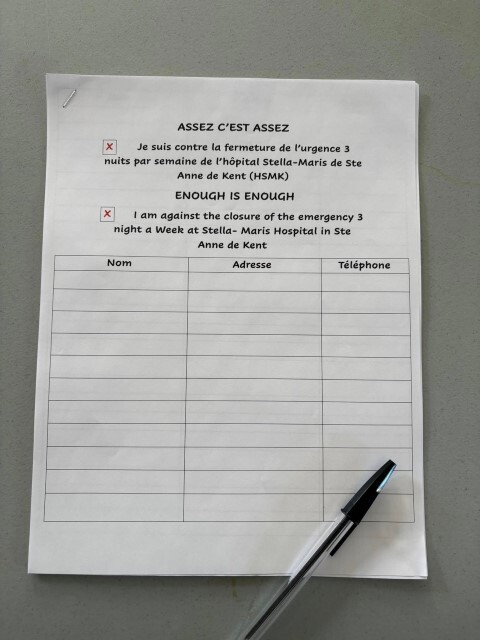 Feuille de pétition Small