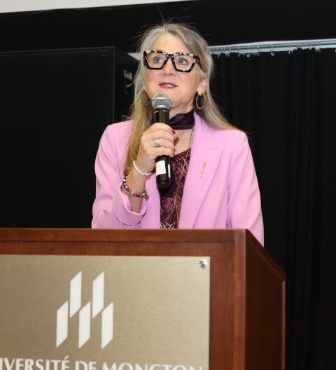 La ministre Lyne Chantal Boudreau Small