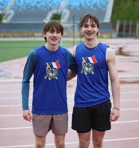 Jacob Losier et Thomas Dray Small