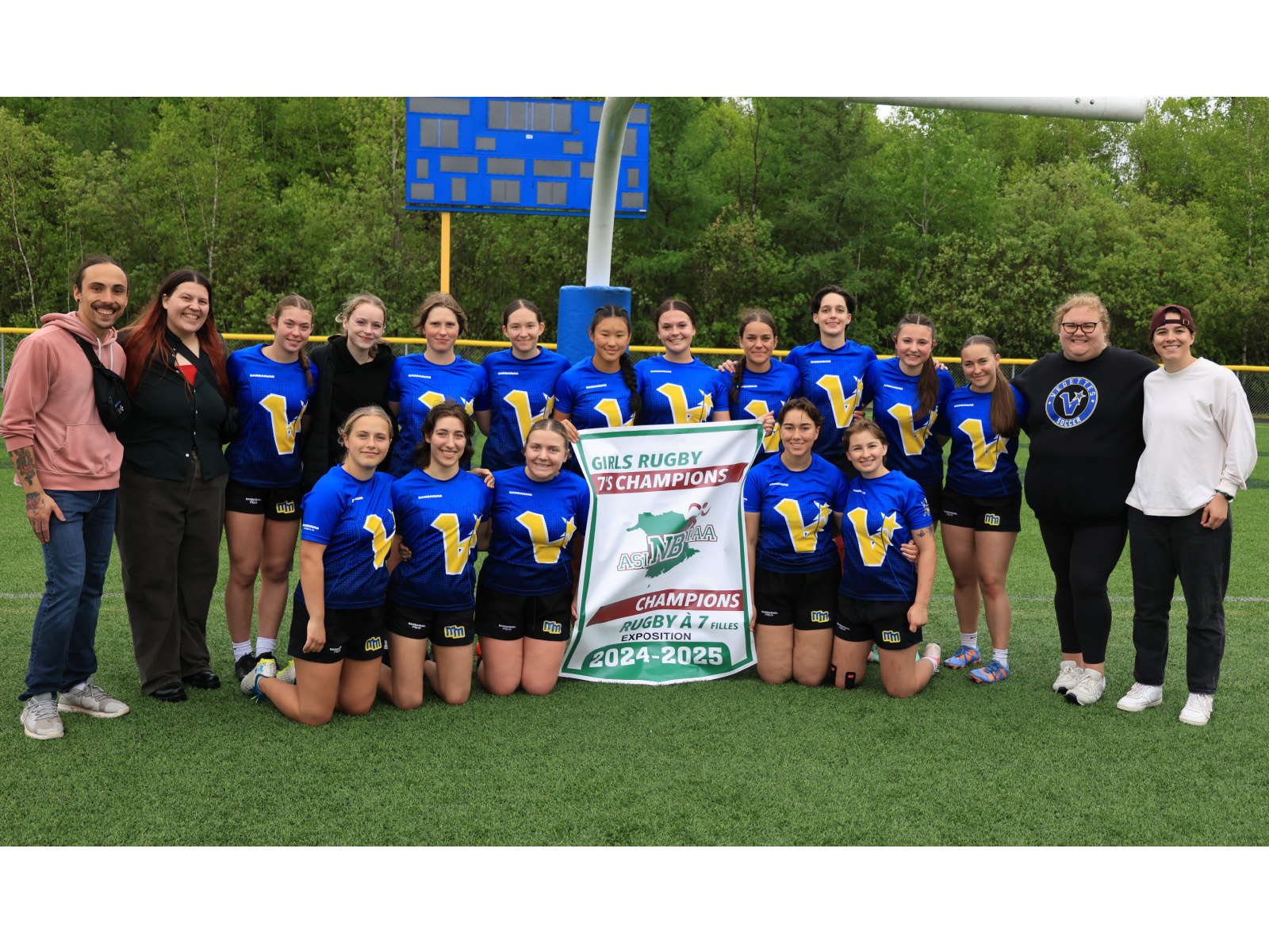 Les Vedettes sont championnes provinciales de rugby à 7 Image 1