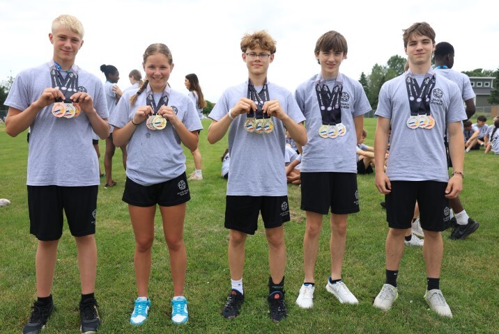 triples médaillés du Sud est Small