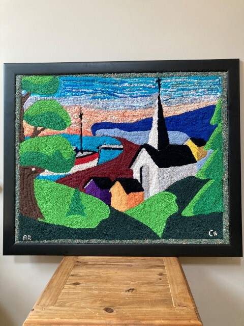 Tapis Annie Richard Hommage à Claude Roussel 2014 Small