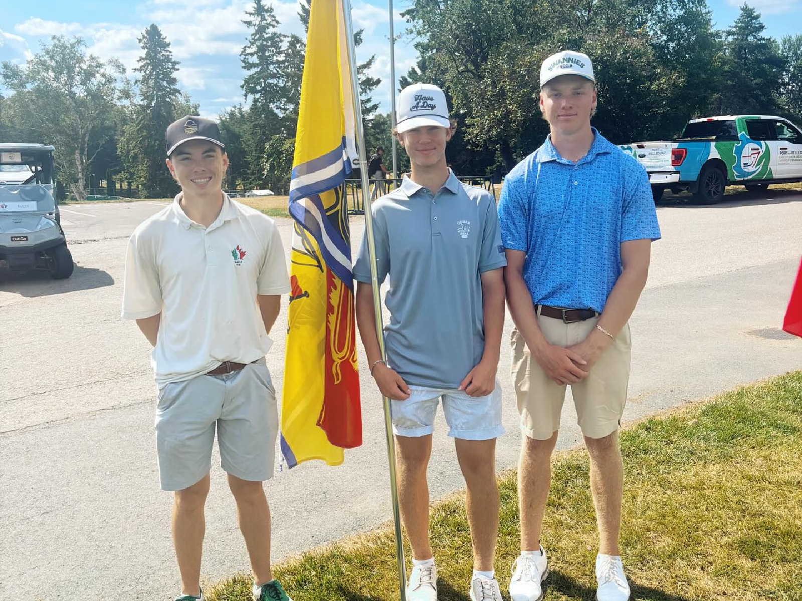 LES GOLFEURS JUNIORS DU N.-B. CONNAISSENT DES ENNUIS Image 1