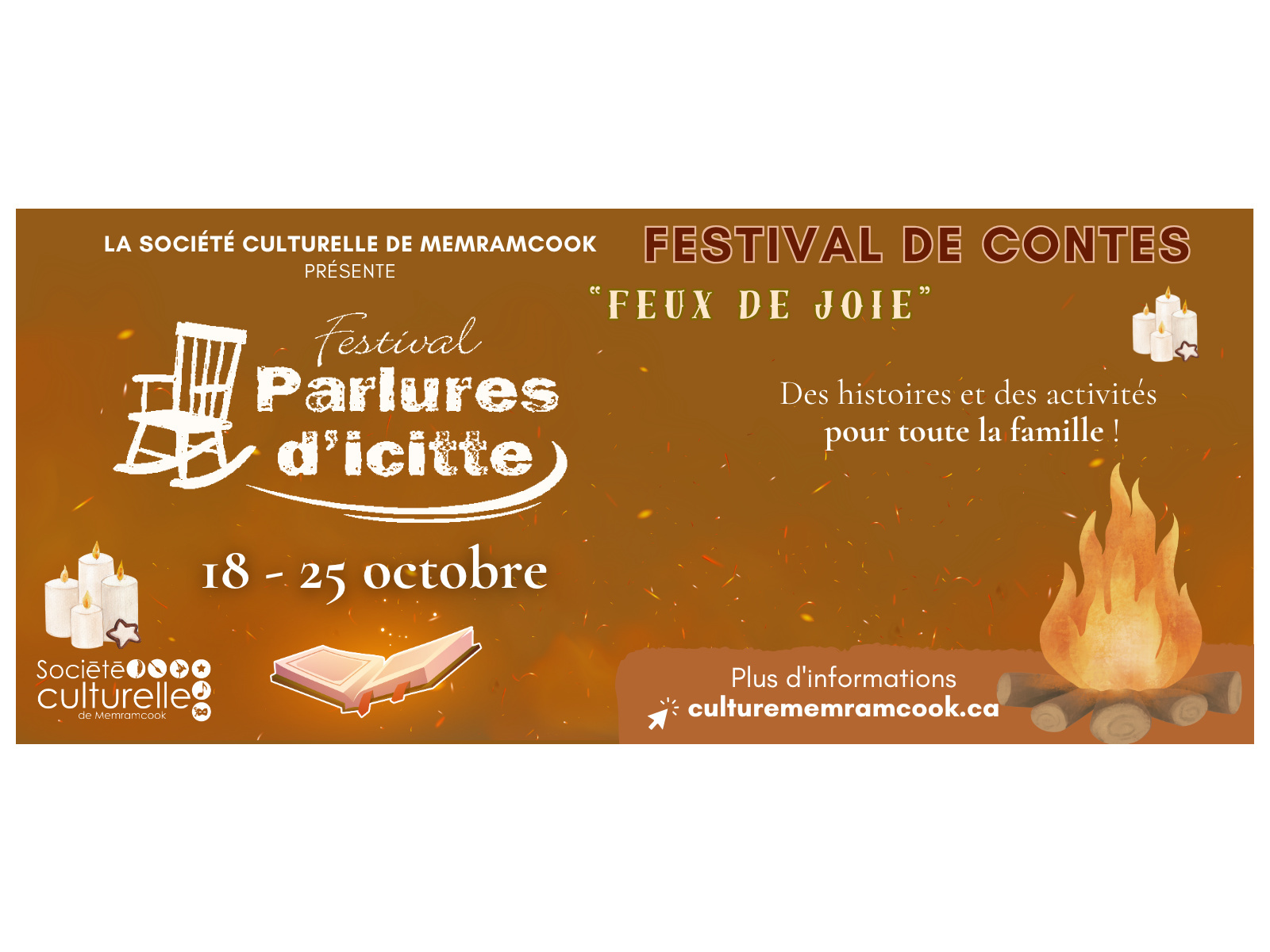 Le Festival Parlure d’icitte 2025 : « Feux de joie » Image 1