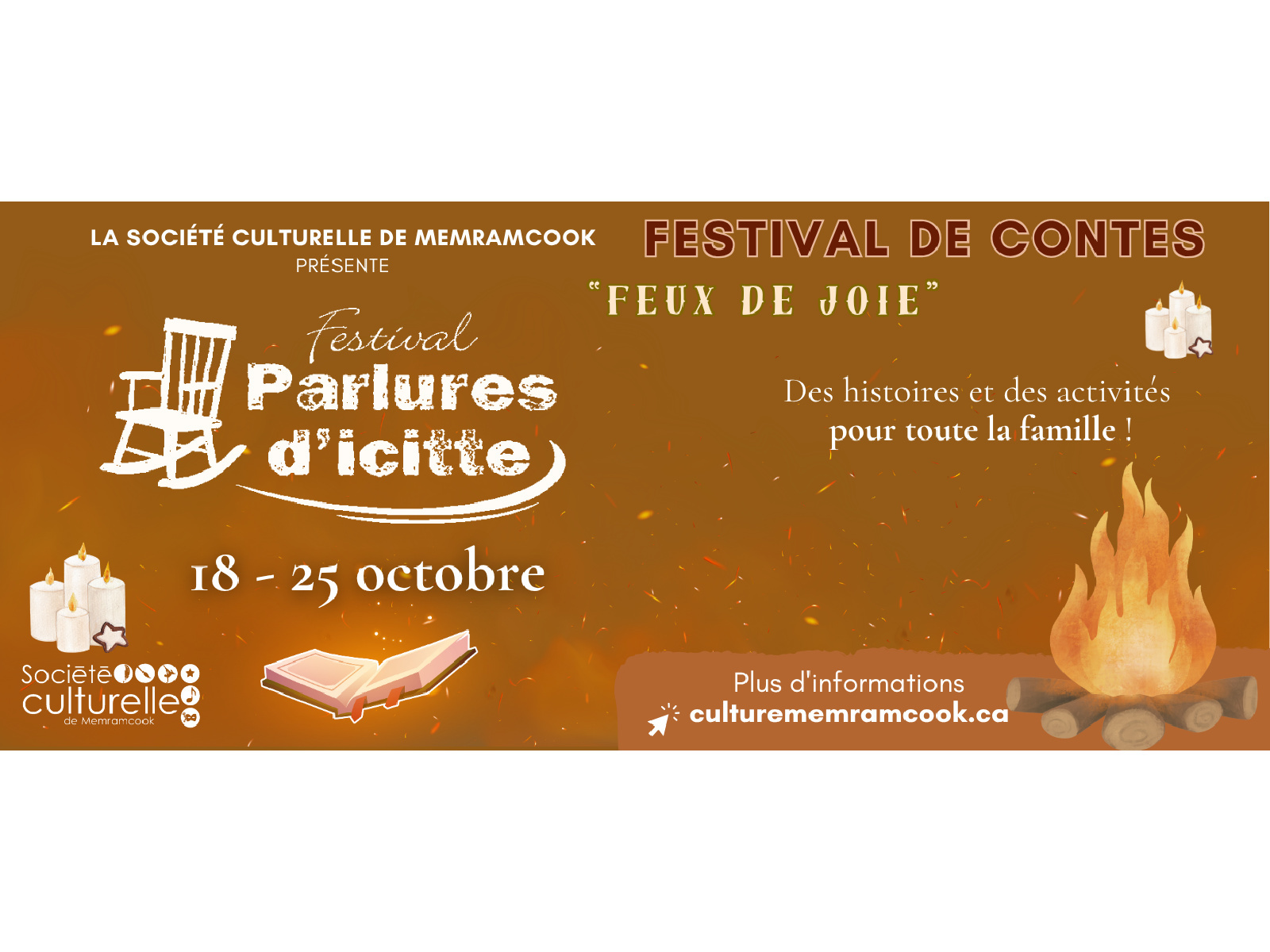 Le Festival Parlure d’icitte 2025 : « Feux de joie » Image 1