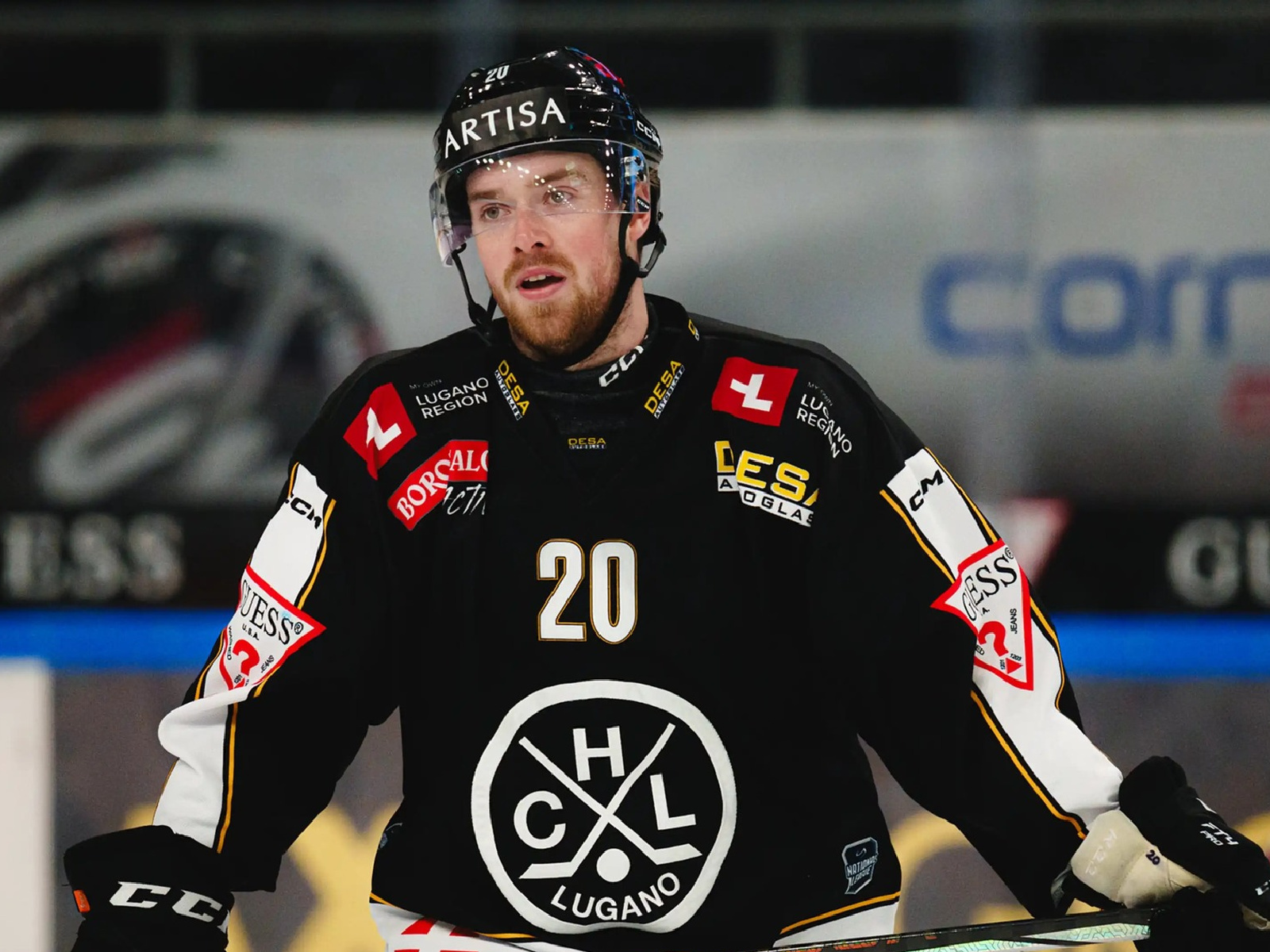 Cole Cormier avec Sierre en Suisse Image 1