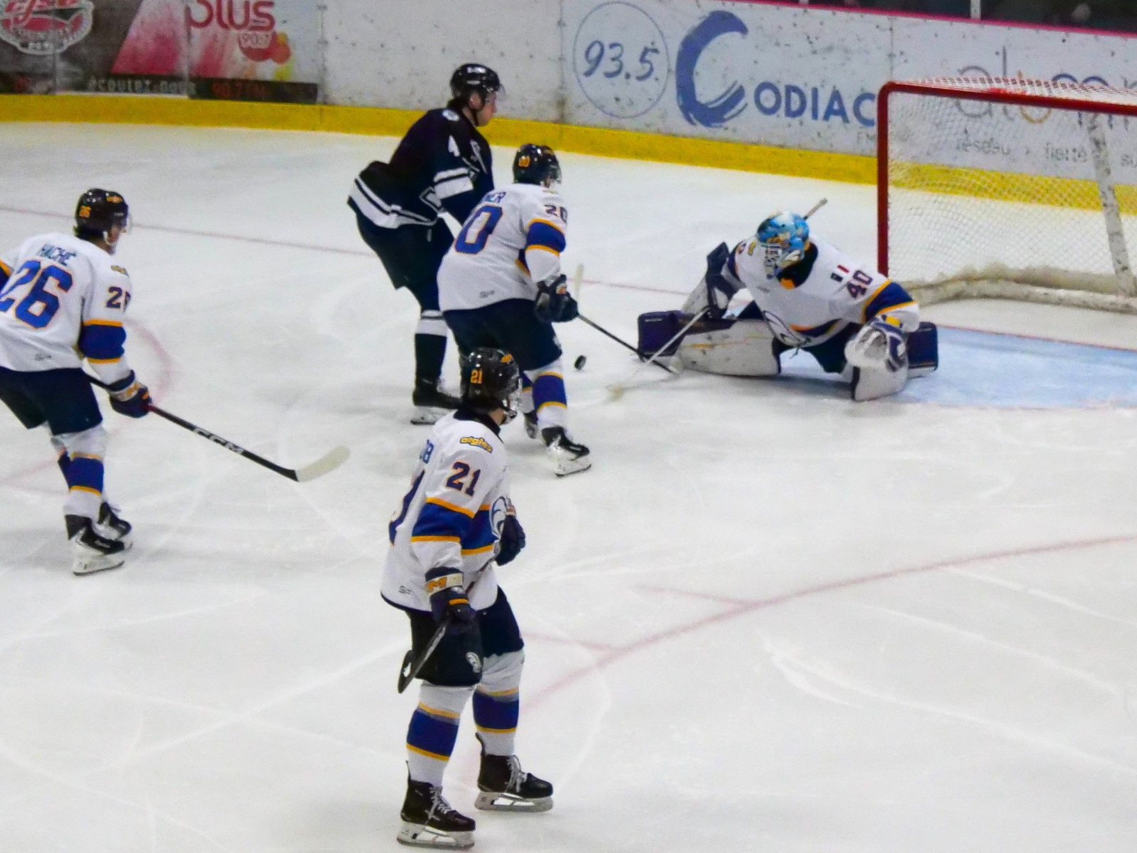 Pelletier, Basque et Darveau mènent les Aigles Bleus Image 1
