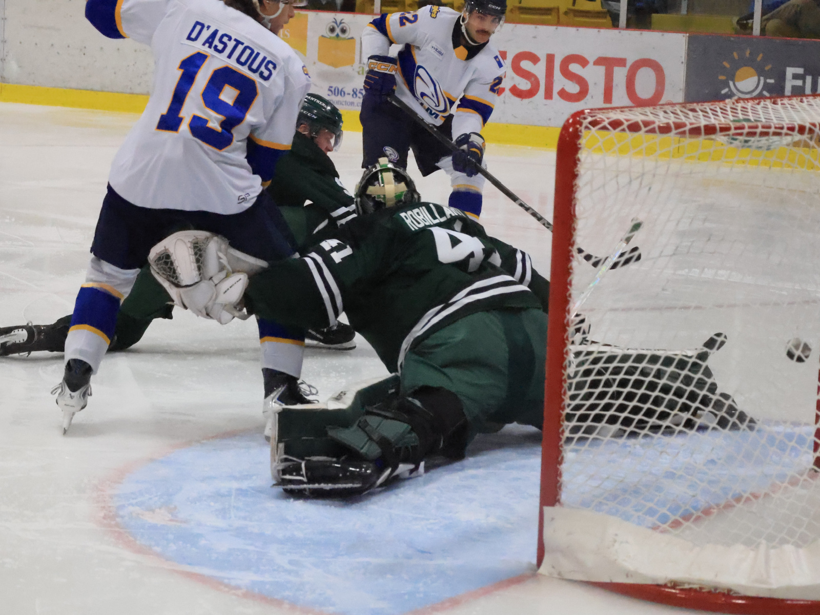 Hockey : les Aigles Bleus chutent dans le classement Image 1