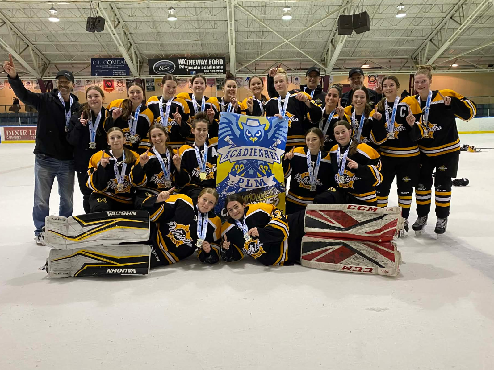 Les Patriotes championnes à Caraquet Image 1