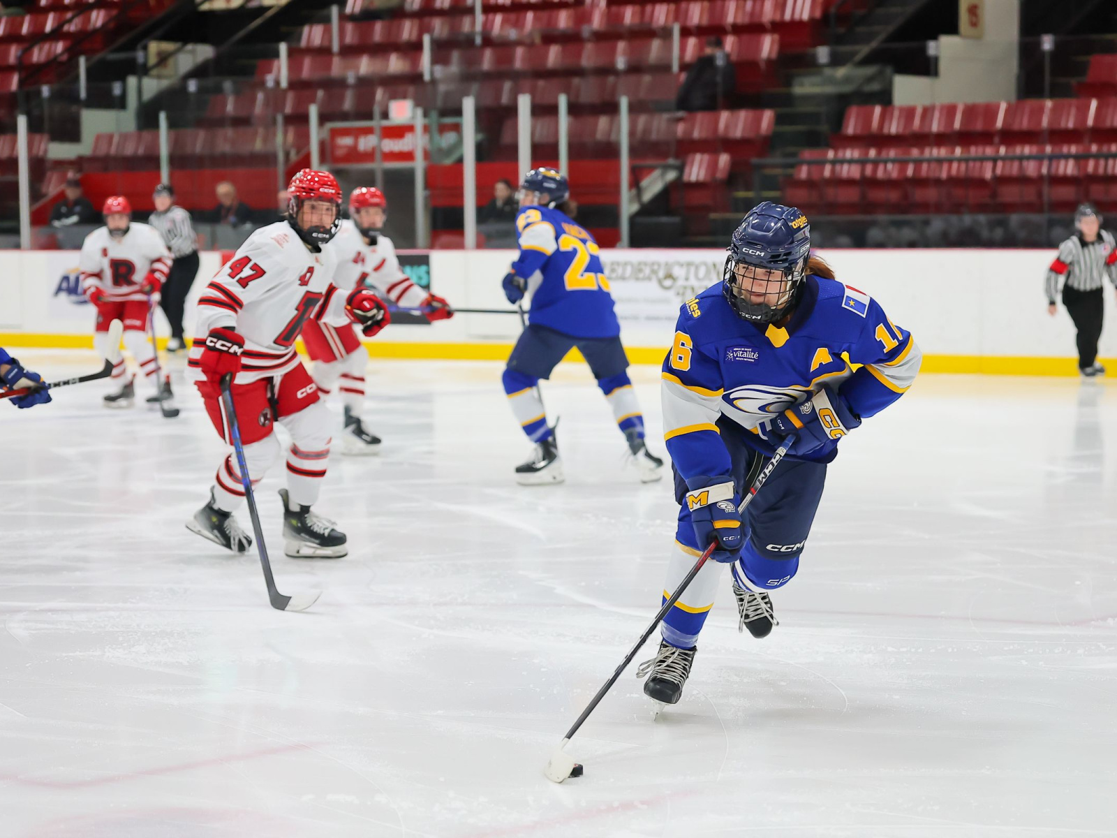 Les Reds ont eu raison des Aigles Bleues Image 1